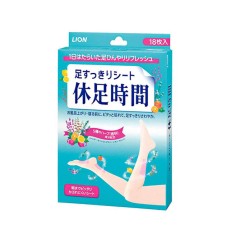 [LION]휴족시간 젤 시트 18매입